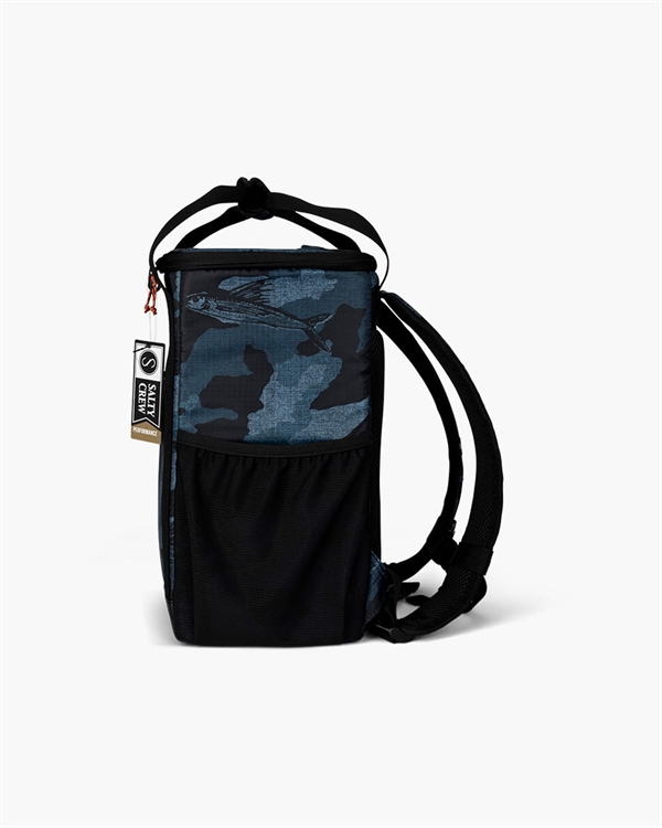 Salty Crew Chiller Cooler Backpack - Black Camo